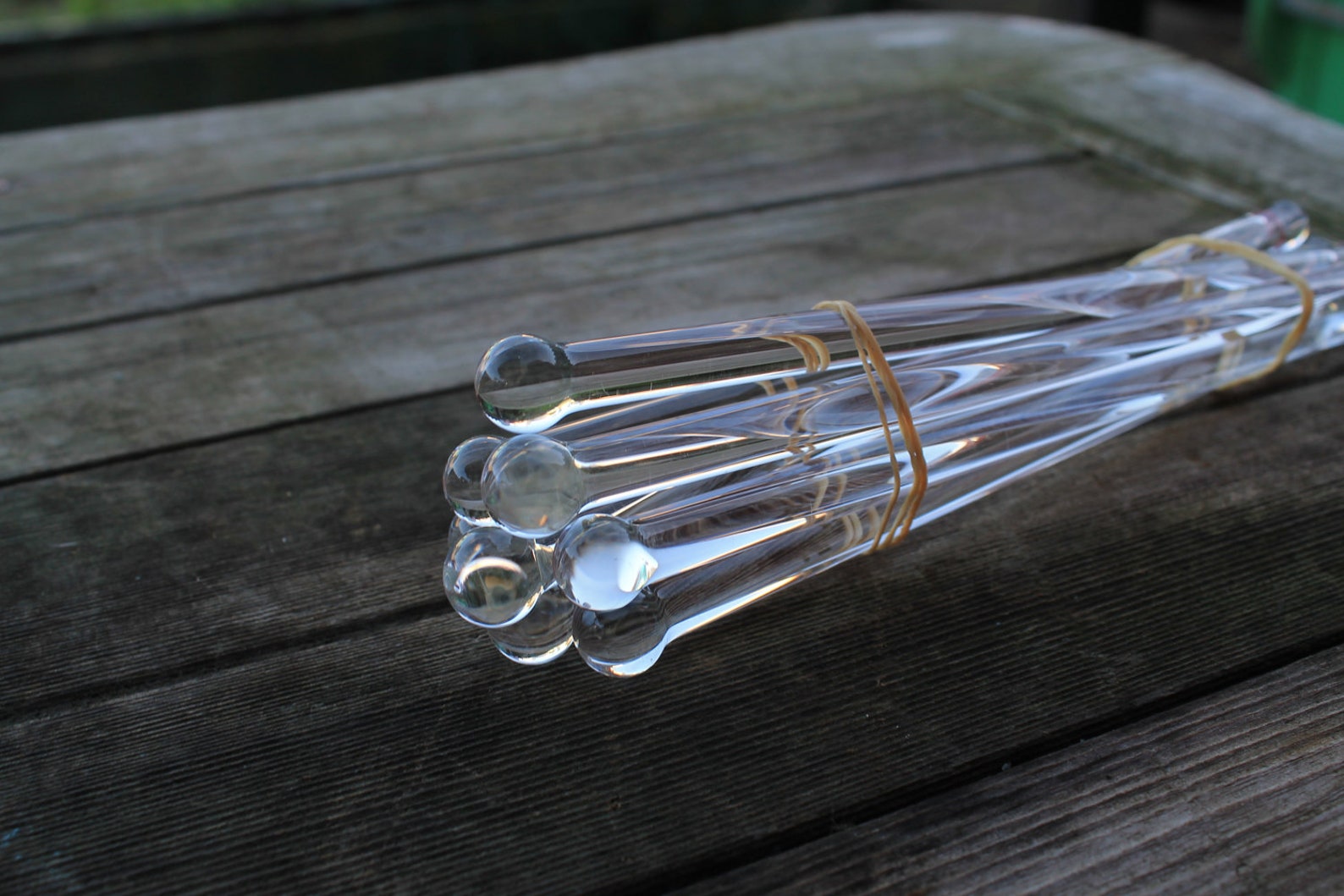 Lucky SEVEN Clear Glass Stirrers 7 Piece Drink Stir Set 7 Etsy