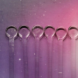 Handblown Glass Stir Sticks customizable by OceanBeachGlass image 3