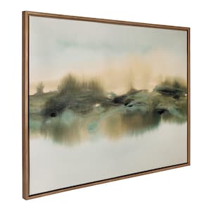 Sylvie Tranquil Meadows Framed Canvas by Amy Lighthall
