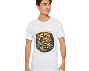 I've Got Fishing in My Veins and Jesus in My Heart Graphic Tee Shirt