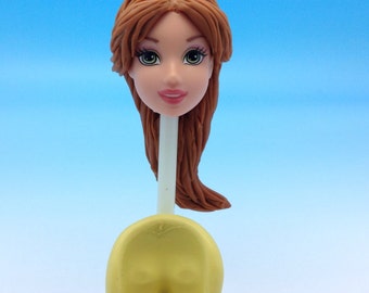 Face Bella,Silicone mold,beauty and the Beast-disney princesses.