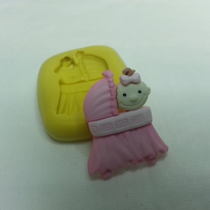 Baby crib-silicone mold.