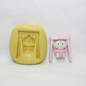 Baby bouncing chair -silicone mold