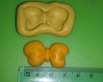 silicone mols ,Bow 3cm./molde de silicona,lazo,Arco.