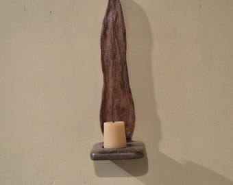 Aplique pequeño de cedro para incienso hecho a mano