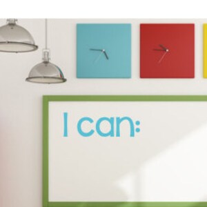 I Can Decal Classroom Decal Teacher Decal Vinyl Wall Decal Whiteboard Decal Chalkboard Decal Elementary Decal Classroom Decor Vinyl Decal