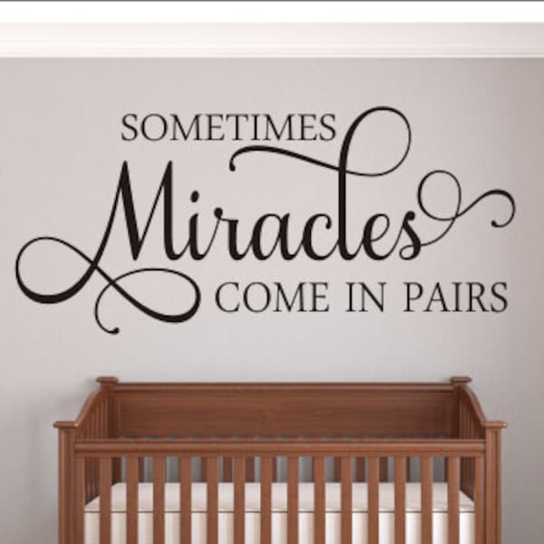 Twin Wall Decals Etsy