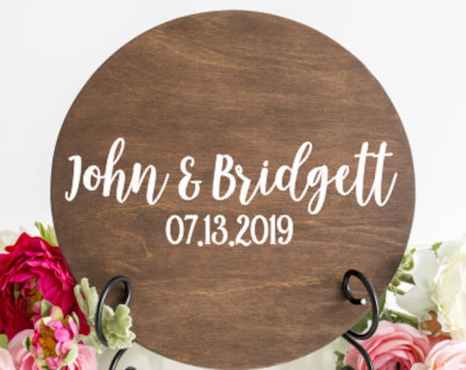 Rustic Wedding Wood Guestbook Sign