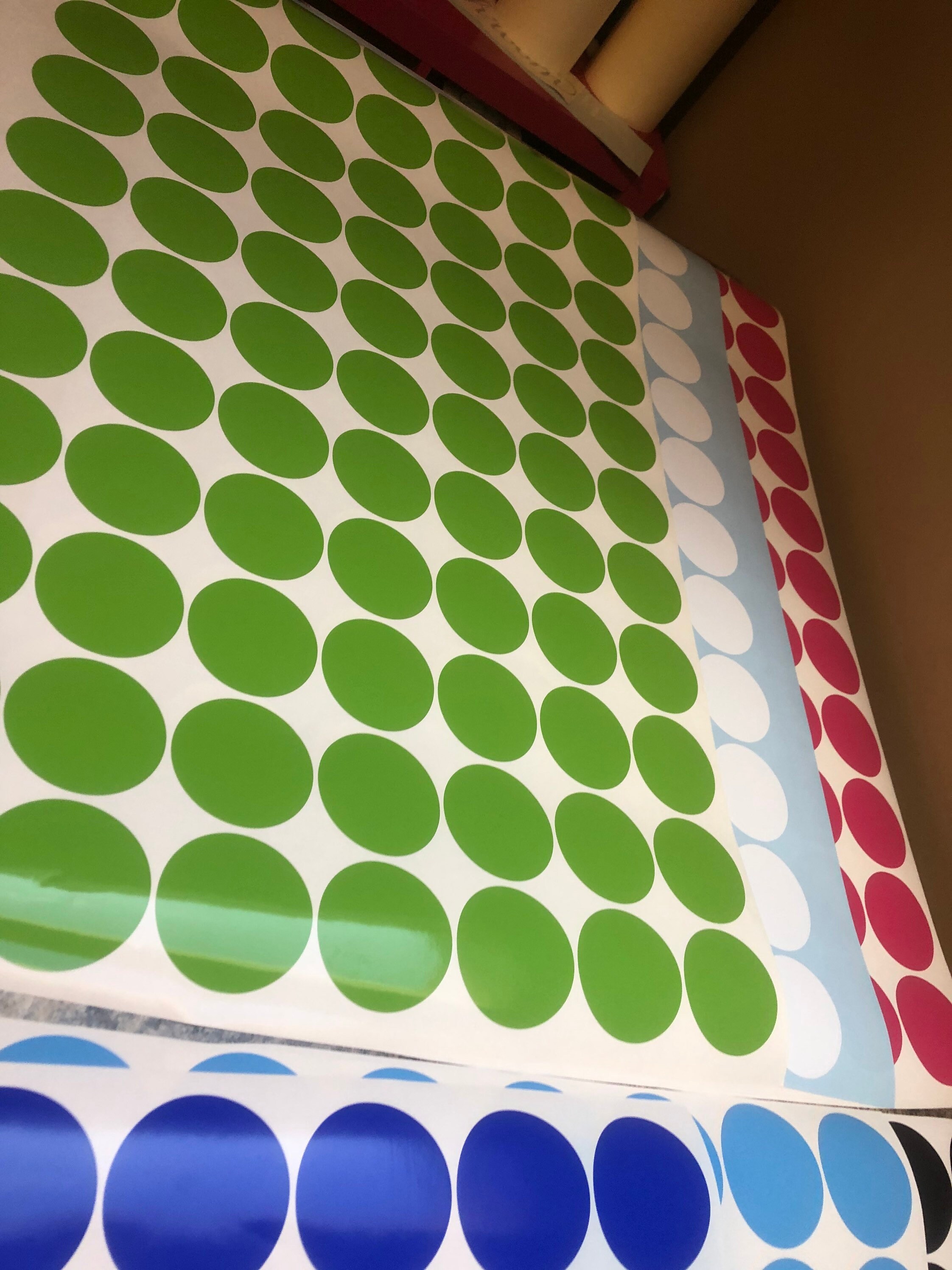 Classroom Floor Dot Decals Vinyl Decals for Teacher or Classroom