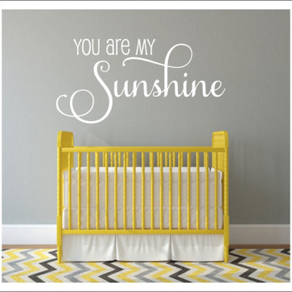 Sunshine Wall Decal - Etsy
