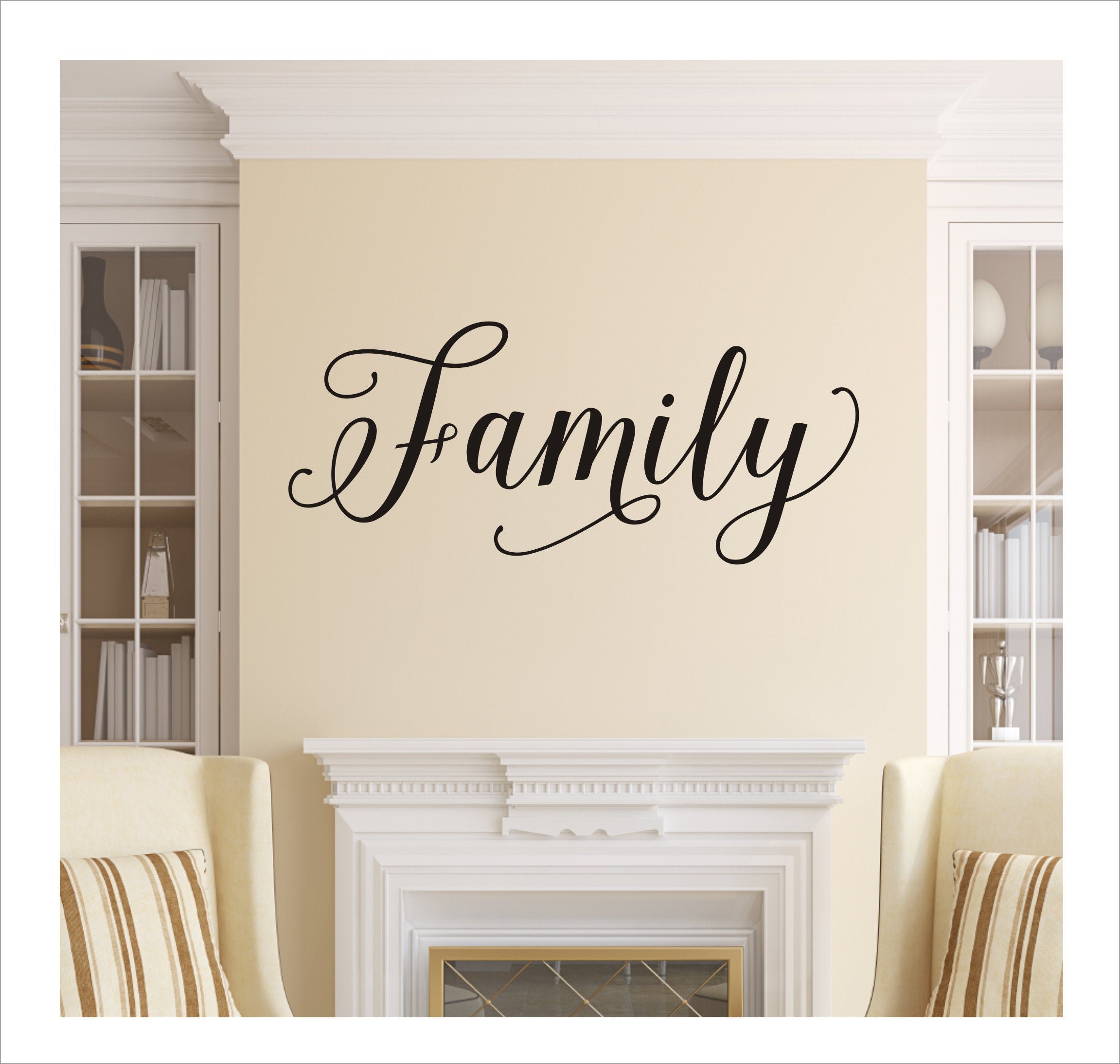 Family Wall Decal Vinyl Decal for Gallery Wall Family Wall Sticker Home