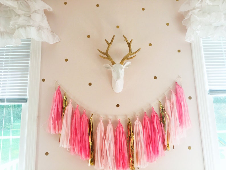 Gold Polka Dot Decals Vinyl Decals Gold Dot Decals Wall Decals Etsy