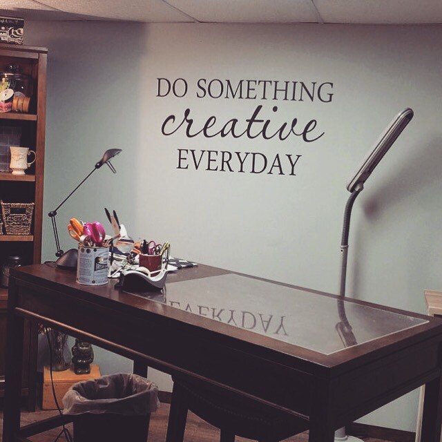Do Something Creative Everyday Decal Vinyl Decal Wall Decal Vinyl
