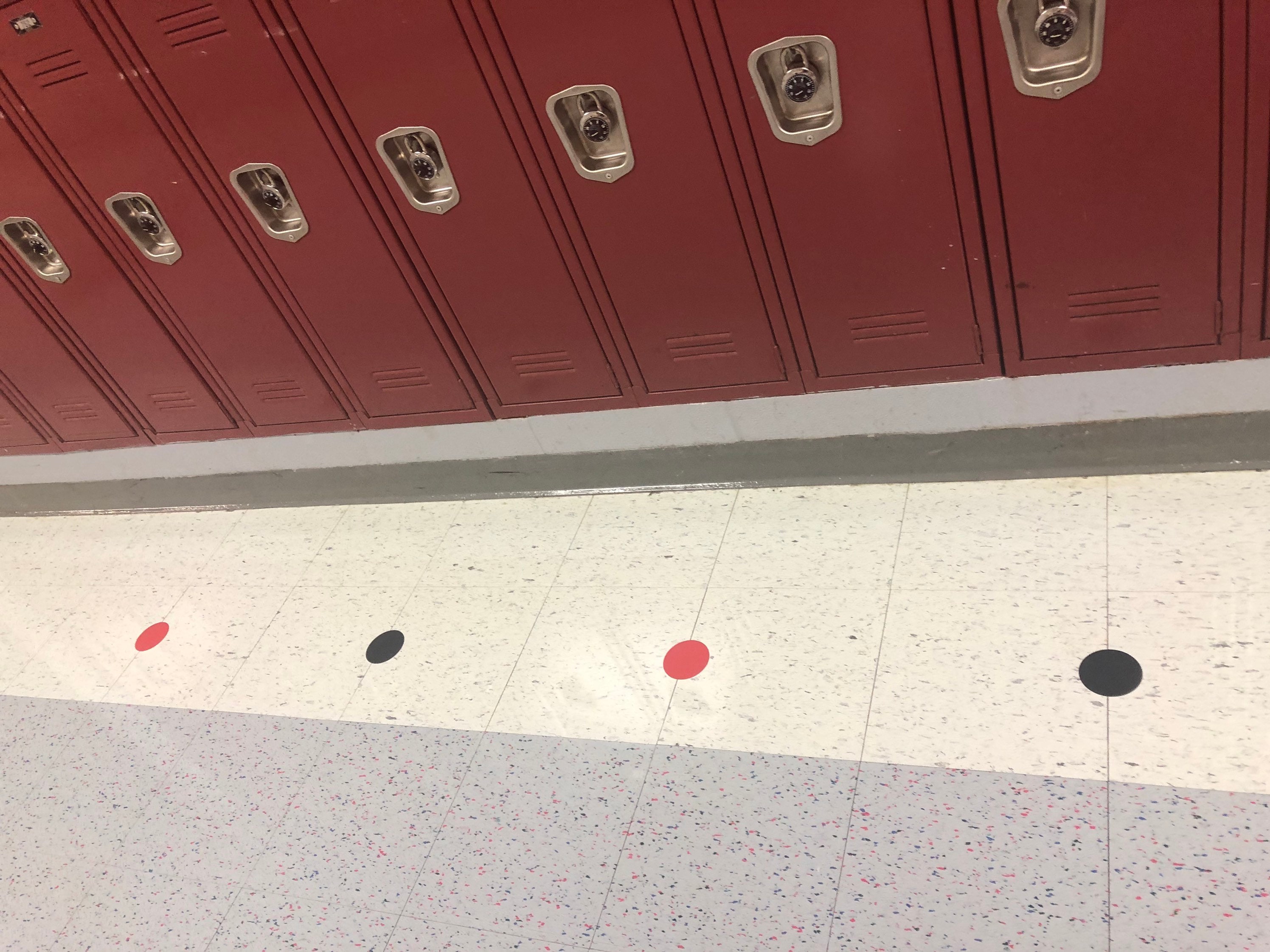 Classroom Floor Dot Decals Vinyl Decals for Teacher or Classroom