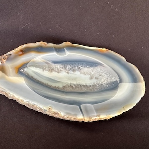 Vintage Agate Ashtray - Etsy