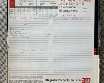 Jack Costanza "Dance Time" Bongo Music Reel To Reel Master