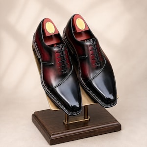 burgundy and black men's dress shoes Mens FREE PEOPLE TAKING SIDES Size:Custom Size(Special Instructions for Seller) style_code:349077 Shirt You can also provide