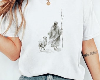 The Lord is my Shepherd T-shirt – Good Shepherd Shirt, Faith Based Tee