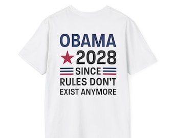Maglietta Obama 2028: Dato che le regole non esistono più
