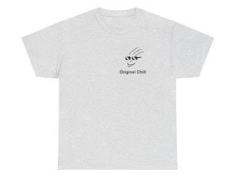 Chill, Chill T shirt, Original Chill, Retro Smiley Face, Minimalistic Graphic Tee, Cool Shades, casual, relaxed, cool, stylish, trendy