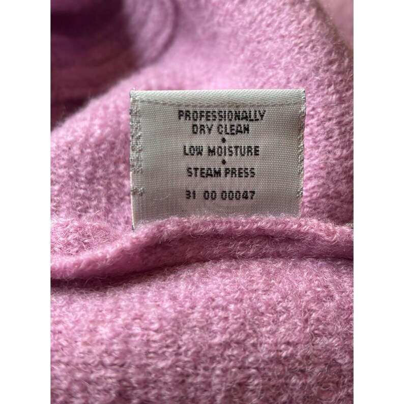 Cardigã Pendleton Feminino Tamanho M Rosa Excelente Lã Bordada Floral EUA imagem 4