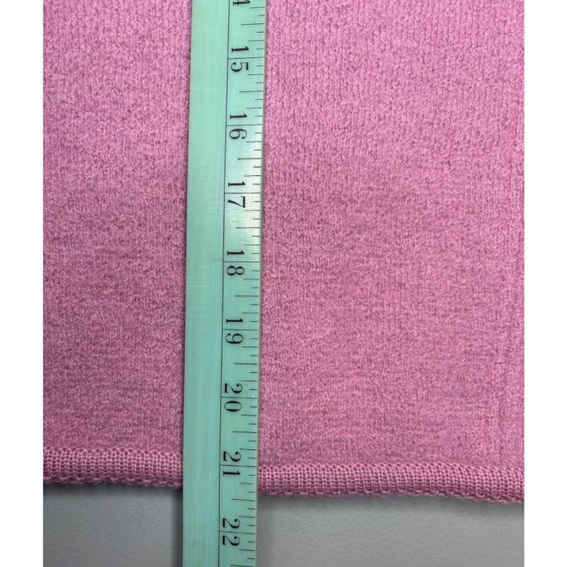 Cardigã Pendleton Feminino Tamanho M Rosa Excelente Lã Bordada Floral EUA imagem 7