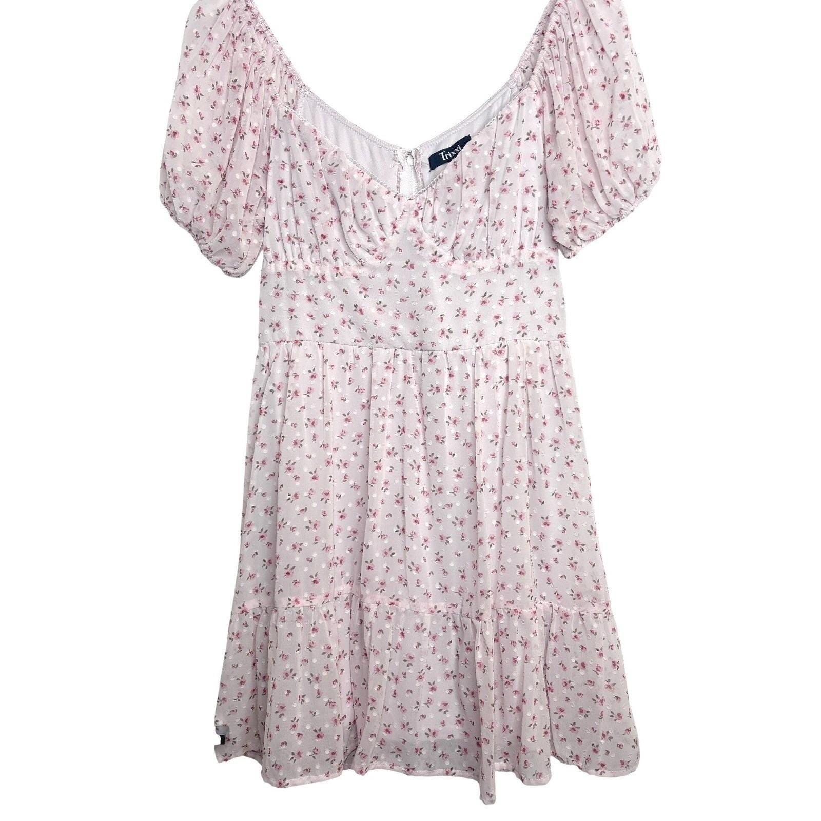 trixxi pink floral dress Pink Floral Tie Shoulder Corset Midi Dress