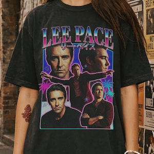 Lee Pace Graphic Tee, Vintage Bootleg Portrait T-Shirt, 90er Jahre Film inspiriert Merch