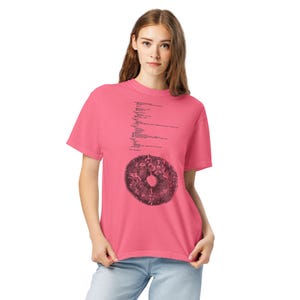 Funny Donut SQL - Unisex garment-dyed heavyweight t-shirt