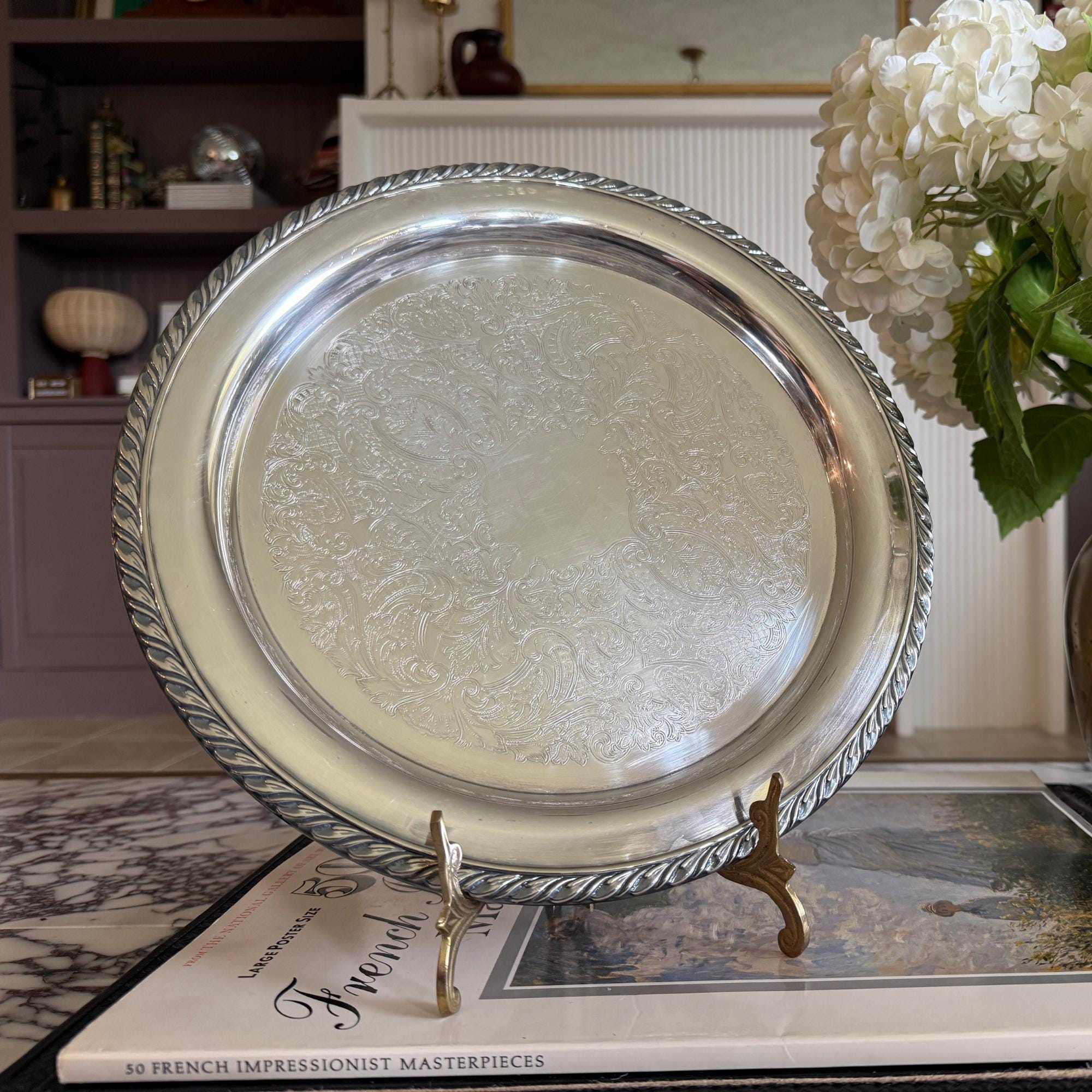 Oneida Silver Trays - Etsy