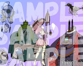 Forgotlings Prints - Customised and Signed