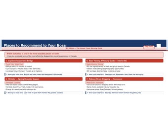 Boss Guide - BC Edition