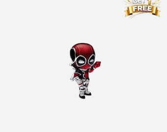 Silver Marvel Deadpool Charm, Charm For Bracelet Or Necklace, Gift For Her Him, Christmas Birthday Gift Charms