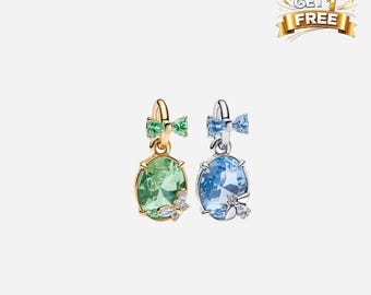 14K Gold Plated Bridgerton Butterfly & Bee Splittable Charm, Charm For Bracelet Or Necklace, Gift For Her Him, Christmas Birthday Gift Charm