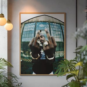 2Pac Poster | All Eyez On Me, Me Against World Wall Art (Digital Download)