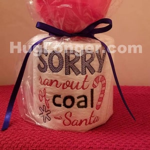 Sorry No Coal HL2392 file di ricamo