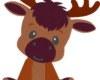 Download Baby moose | Etsy