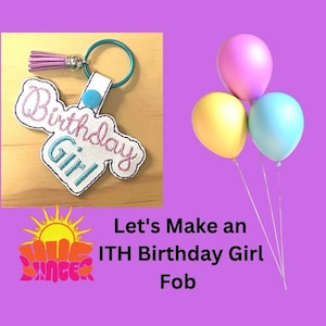 HL ITH Birthday Girl Fob HL6369