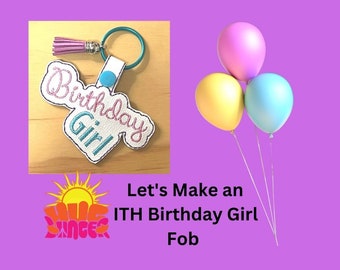 HL ITH Birthday Girl Fob HL6369