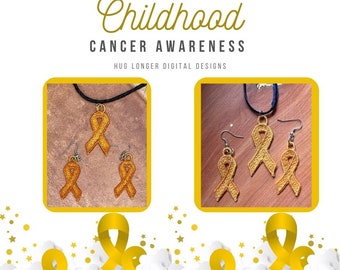 FSL Cancer Awareness Ribbon Jewelry