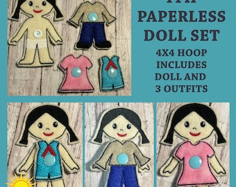 HL Paperless Doll Set HL6157