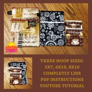 HL ITH Double Zipper Lined bag and mask bag HL6107