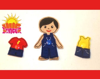 HL ITH Paperless Doll Boy Set HL 6159 Doll