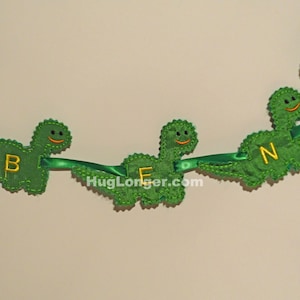 ITH Dinosaur Banner embroidery file HL1017 party banner
