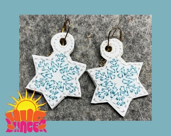 HL ITH Snowflake Earrings HL6140