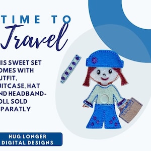 HL ITH Paperless Doll Vacation Set (doll design sold separately) HL6453
