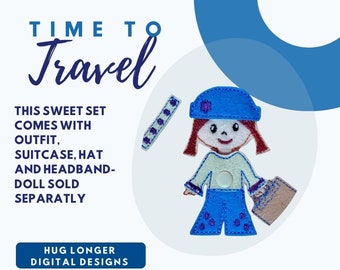 HL ITH Paperless Doll Vacation Set (doll design sold separately) HL6453