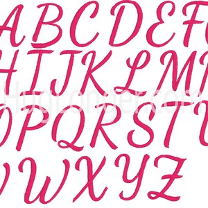 Arquivo de bordado Dancing Font Script HL2169 MAIS formato BX!