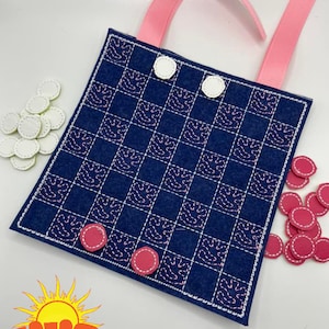 HL ITH Checkers Board Game HL6233