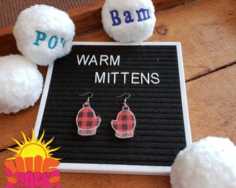 HL ITH Mitten Earrings HL6139